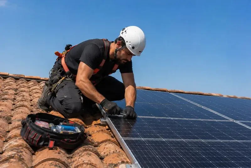 Maintenance et monitoring de panneaux solaires à Gourdan-Polignan