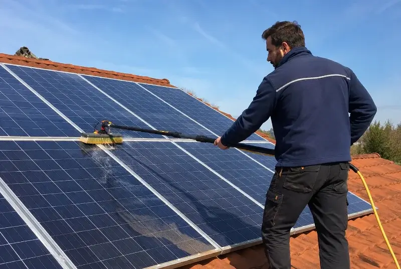 Nettoyage et entretien de panneaux solaires à Gourdan-Polignan